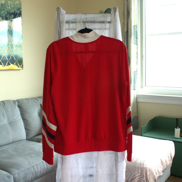 No Boundaries Red | Zip Up Track Jacket - Picture 2 of 5